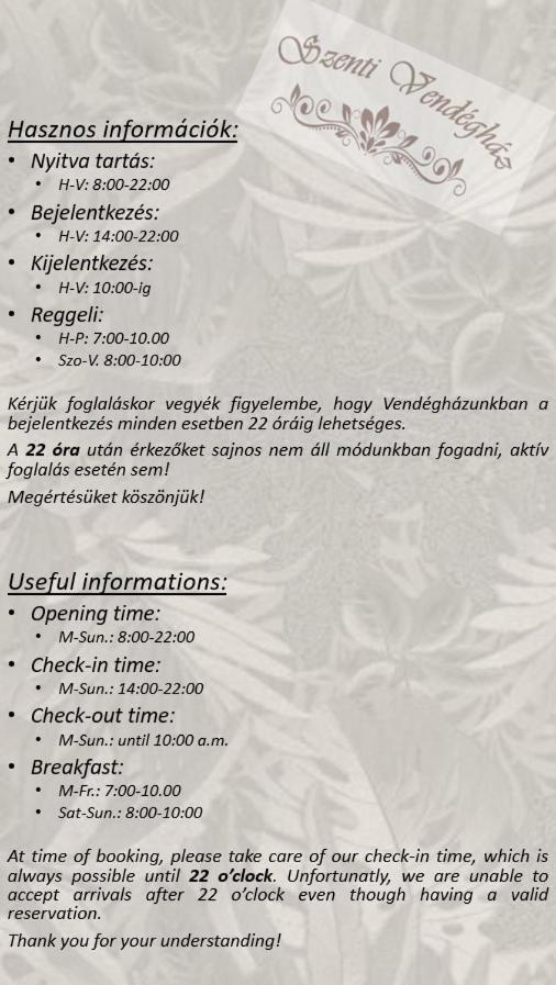 Szenti Vendeghaz Bed & Breakfast Gyor Exterior photo